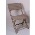 Mandella Sky Katlanır Rattan Sandalye (Kamp - Piknik Sandalyesi) Çölbeji