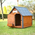 Mandu 2XL Isı Yalıtımlı Ahşap Köpek Kulübesi