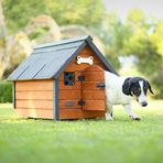 Mandu MND60 Isı Yalıtımlı Ahşap Small Kedi Köpek Kulübesi