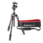 Manfrotto Befree Advanced Carbon Seyahat Tripodu Twist (Döner Kilit) Küre Başlı, Çanta Dahil (Canon, Nikon, Sony, DSLR, CSC, Aynasız Kamera için, Taşıma Kapasitesi: 8 kg, Paket Boyutu: 41 cm, Ağırlık: 1,25 kg)