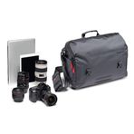Manfrotto MB MN-M-SD-30 Manhattan Speedy-30 Fotoğraf Omuz Çantası, Tripod Sabitlemeli Çıkarılabilir Kamera Çantası, Orta/Uzun Objektifli Aynasız Kameralar için, Kaplamalı Doku