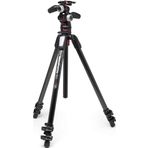 Manfrotto MK055CXPRO33WQR 055 Carbon 3-Section Tripod With 3-Way Head + Move