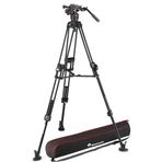Manfrotto MVK608TWINFA Nitrotech Fast Twin Video Tripodu ve Çanta