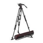 Manfrotto MVKN12TWINGA Nitrotech 612 Fluid Video Kafası, Çift Borulu Tripod, Alüminyum, DSLR'ler, Aynasız, Video ve Cinema Kamera Sistemleri için, 12 kg Taşıma Kapasitesi