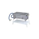 Mangal C7 Tüplü Kömürlü Emaye 28x50 Cm C07 KROM TÜPLÜ MANGAL