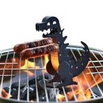 Mangal Için Sosis Yuvarlama Makinesi - Komik Dinozor Şekilli Hot Dog Izgarası - Mutfak Dış Mekan Piknik Kamp Ev Ticari Yeniden Kullanılabilir Barbekü Şişleri