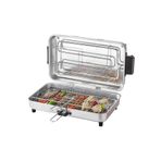 Mangal Keyfi Taner Büyük Boy Çift Telli Makro Elektrikli Izgara Mangal Sulu Mangal