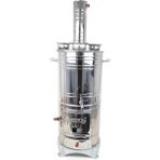 Mangal Sepetim Sobalı Krom Semaver 30 Lt Tek Musluk