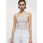 Mango Kadın Bluz - Naturel - XS