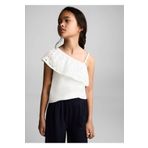 MANGO Kids Dökümlü culotte pantolon