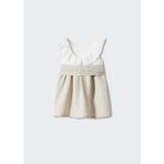 Mango Kids Fırfırlı plumeti elbise