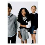 MANGO Kids Kazayağı desenli etek
