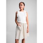 Mango Kids Keten Cepli Etek