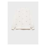 MANGO Kirik Beyaz Kız Çocuk Sweatshirt 87000647