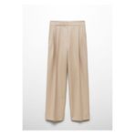 MANGO Koyu Camel Kadın Pantolon 67028661