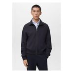 MANGO Man Regular fit fermuarlı sweatshirt