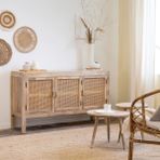 Mango Model Masif Ahşap Hazeranlı Konsol - 150X80 - Ahşap Rengi