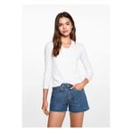 MANGO Orta Denim Rengi Kız Çocuk Şort & Bermuda 77190639-TM