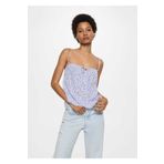 Mango Woman 27018634 Çiçek Desenli Bluz