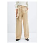 Mango Woman 57074434 Paperbag Kemerli Pantolon