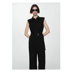 Mango Woman 67017140 Kemerli Pensli Pantolon