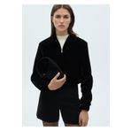 MANGO Woman Desenli asimetrik elbise