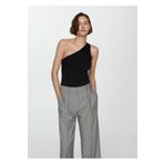 MANGO Woman Düğümlü asimetrik bluz
