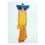 MANGO Woman Hardal Rengi Kadın Elbise 57000404