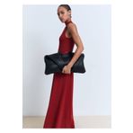 MANGO Woman İnce Triko Evaze Elbise