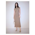 MANGO Woman Kahverengi Kadın Elbise 77067693