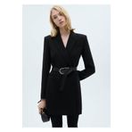 MANGO Woman Kemerli Blazer Elbise