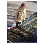 MANGO Woman Kemerli denim parka
