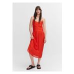 MANGO Woman Mercan Kadın Elbise 57050276