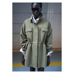 MANGO Woman Oversize denim parka