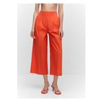 MANGO Woman Pamuklu culotte pantolon