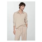 MANGO Woman Polo Yaka Sweatshirt