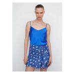MANGO Woman Saten dantel bluz
