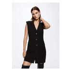 MANGO Woman Sırtı Cut-out Kesimli Elbise