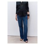 MANGO Woman Wideleg hamile jean pantolon
