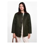 MANGO Woman Yeşil Kız Çocuk Kaban 77055631