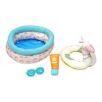 Manhattan Oyuncak 161180 4 Stück Bebek Bebek havuzu Playset, Multolour