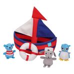 Manhattan Toy Banyo Oyuncağı Yelkenli Sailboat Floating Fill N Spill