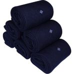 MANICA Erkek Bambu Kışlık Soket Çorap 6 Çift - Lacivert - 41 - 44
