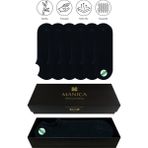 MANICA Erkek Bambu Sneaker Çorap 6 Çift - Siyah - 41 - 44