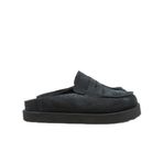 Manijero Ziva Kadın Hakiki Deri Loafer Platform Açık Kahve Terlik