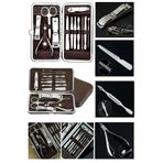 Manikür Pedikür Seti 13 Parça El Ayak Tırnak Bakımı Tırnak Makası Profesyonel Full Set