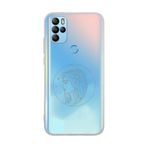 Manitoba General Mobile GM 21 Pro Uyumlu Sanat Tasarımlı Baskılı Şeffaf Telefon Kılıfı, Silikon, Mavi Gradient