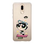 Manitoba Huawei Mate 10 Lite ile Uyumlu Baskılı Yumuşak Silikon Şeffaf Telefon Kılıfı, Powerpuff Girls Desen