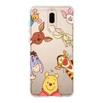 Manitoba Huawei Mate 10 Lite ile Uyumlu Winnie The Pooh Tasarımlı Baskılı Şeffaf Telefon Kılıfı, Çok Renkli