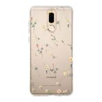 Manitoba Huawei Mate 10 Lite Uyumlu Baskılı Yumuşak Silikon Şeffaf Telefon Kılıfı, Çiçek Deseni